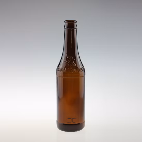 맥주용 고품질 330ml 유리병 앰버/블루/투명 빈 병
