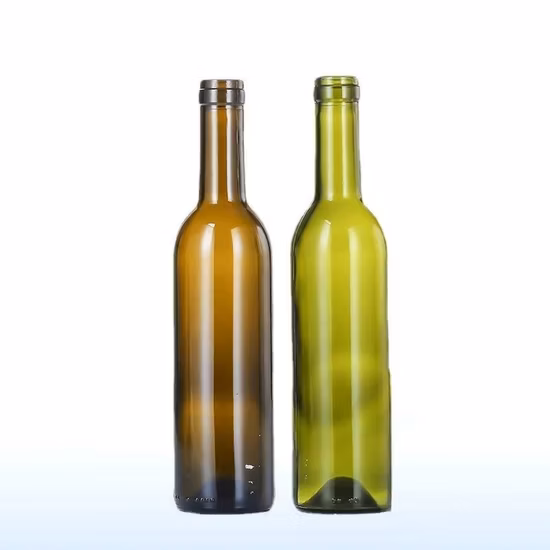 유리병 부르고뉴 병 750 ml 진한 녹색