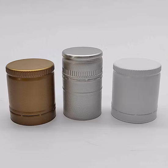 사용자 정의 좀도둑 증거 Ropp 30*35mm 28mm 38mm 알루미늄 나사 캡