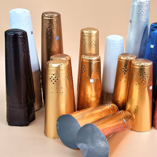 무광택 색상의 열에 민감한 수축 가능한 PVC 캡슐